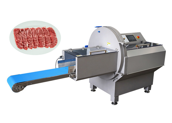 4.85KW Industrial Meat Slicer Intelligent Holder Precision Portion Cutter Untuk Beef Bacon