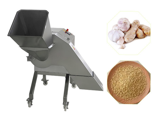 Mesin Potong Bawang Stainless Steel Bagus 3000KG / H Pemotong Wortel Bawang Putih