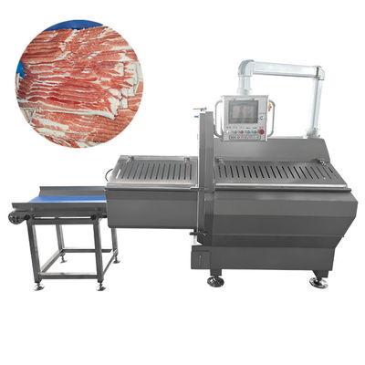 Heavy Duty JY-36K Mesin pemotong daging babi beku otomatis dengan kontrol porsi