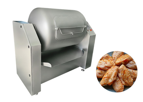 600L Listrik Mesin Pengasinan Garam Daging Ayam Vacuum Tumbler Stainless Steel