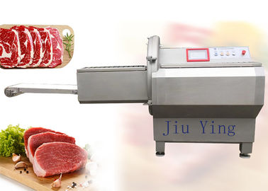 Hemat Energi Pemotong Keju Daging Beku Slicer Ukuran Pemotongan Disesuaikan