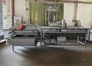 4.8KW Mesin Cuci Sayuran Otomatis 220V / 380V Selada