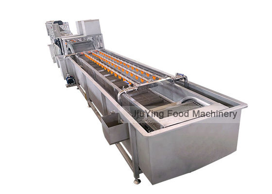 Mesin Cuci Buah Sayur Gelembung Stainless Steel 13.8KW