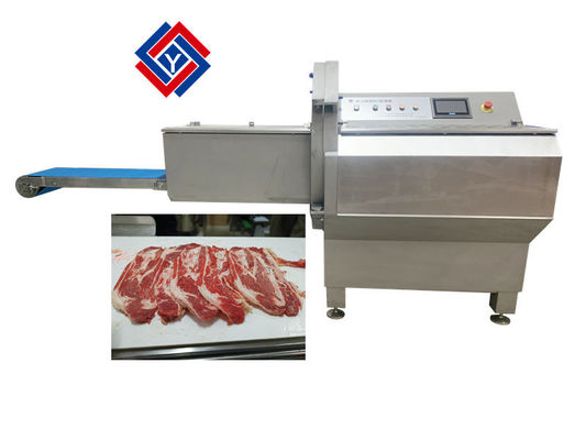 OEM 380V 50HZ 3P 200 pcs / menit Mesin Pengiris Daging Beku