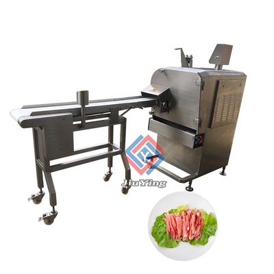 Heavey Duty 400pcs / menit Mesin Pengiris Daging Sapi Segar Dengan Pisau