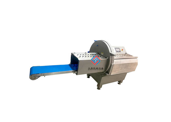 4.4kw 800kg / jam Mesin Pengolah Daging Beku Bacon Ham Slicer