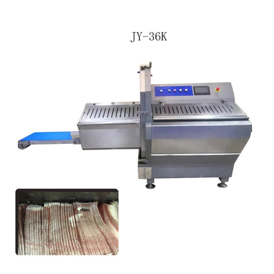 JY-36K Conveyer Belt Type Komersial Memasak Pemotong Daging Beku
