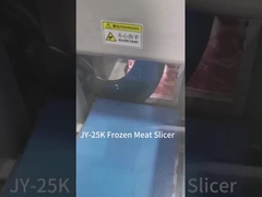 JY-25K Industrial Ham Bacon Portion Cutting Machine 280pcs/Min Untuk Pabrik Pengolahan Daging