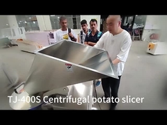 Centrifugal Potato Shredder Grater Machine 1000kg/H Untuk Food Processor