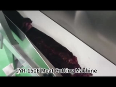 Mesin pemotong daging sapi industri dengan outlet sabuk konveyor