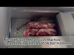 Mesin pemotong daging industri multi-tujuan untuk memotong daging sapi beku dengan ketebalan yang dapat diatur
