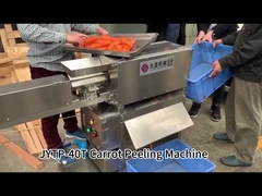 Mesin Pengupas Wortel Komersial untuk Pemroses Sayuran dengan 40-60 buah/menit